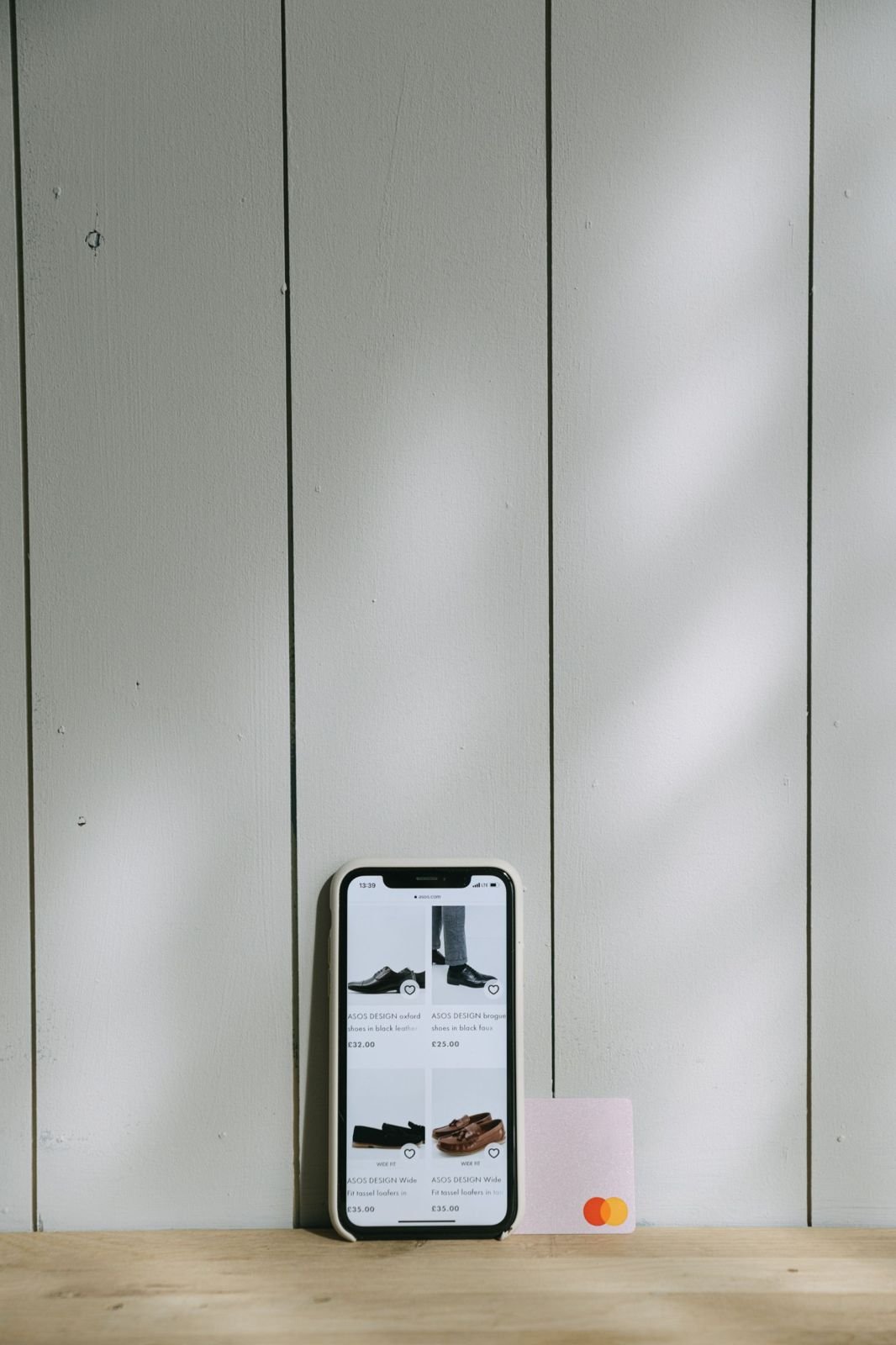 Someone browsing a local business website on a phone